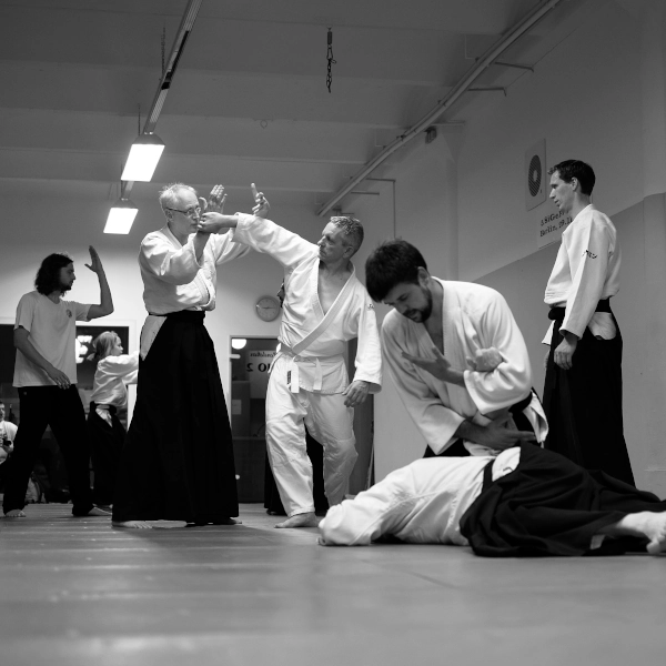Trainingsimpression aus dem Aikido-Dojo in Berlin Steglitz